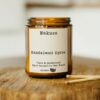 Aromatic Escape Clove and Sandalwood Wood Wick Candle for a Serene Ambiance