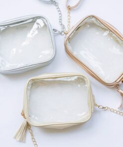 Stadium Clear Crossbody Bag Game Day Essential for Security and Style