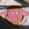 Personalized Baby Sweater Embroidered Name, Perfect Gift for Baby Showers and Birthdays