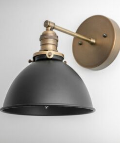 Antique Brass Sconce with Customizable Finishes Illuminate Your Space with Timeless Elegance