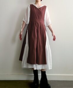 Plus Size Pinafore Apron The Ultimate Viking Apron Dress for Halloween and Beyond