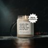 Personalized Engagement Candle A Unique and Heartfelt Gift for the Happy Couple