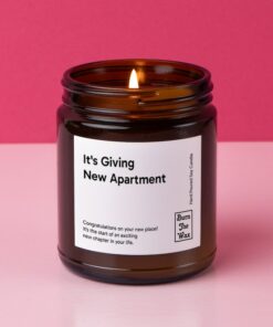New Apartment Vibes Soy Candle for Fresh Starts and Cozy Homes