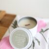 Immerse Yourself in Nature's Embrace Walking In A Garden After The Rain Candle Tin