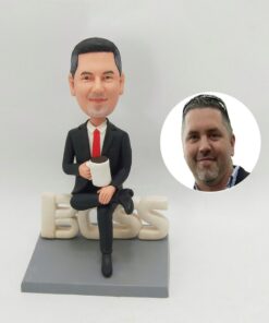Personalized Bobblehead Business Suit The Perfect Birthday Gift for Your Boss