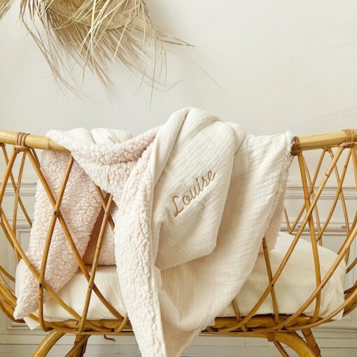 Ultra-Soft Cotton Gauze Baby Blanket The Perfect Birth Gift for Snuggly Comfort