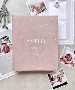 Personalized Baby Milestone Book Capture Your Little One's Precious Moments