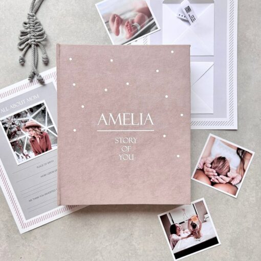 Personalized Baby Milestone Book Capture Your Little One's Precious Moments