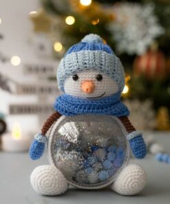 Amigurumi Christmas Snowman Crochet a Festive Holiday Decoration