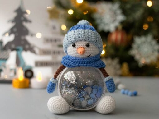 Amigurumi Christmas Snowman Crochet a Festive Holiday Decoration