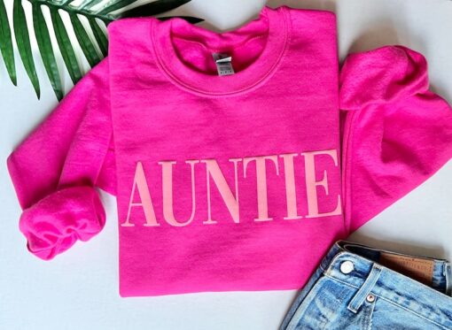Auntie Sweatshirt The Perfect Gift for the Coolest Aunt