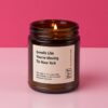 Personalized "New Beginnings" Soy Candle A Scent to Celebrate Life's Transitions