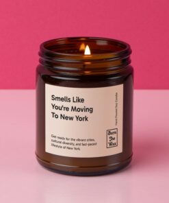 Personalized "New Beginnings" Soy Candle A Scent to Celebrate Life's Transitions