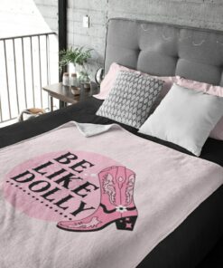 Cozy Up with Dolly The Ultimate Minky Blanket for True Fans