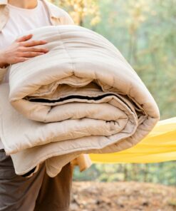 Organic Hemp Sleeping Bag Sustainable Comfort for Restful Nights