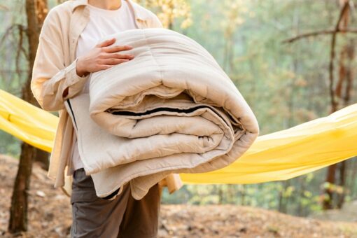 Organic Hemp Sleeping Bag Sustainable Comfort for Restful Nights