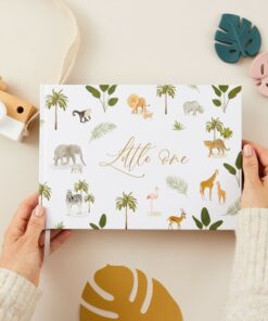 Gilded Jungle A Luxurious Memory Book for Your Little One's Precious Moments
