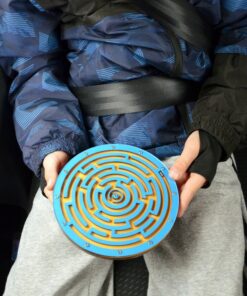 Double-Sided Wooden Labyrinth A Maze-ing Adventure for Kids