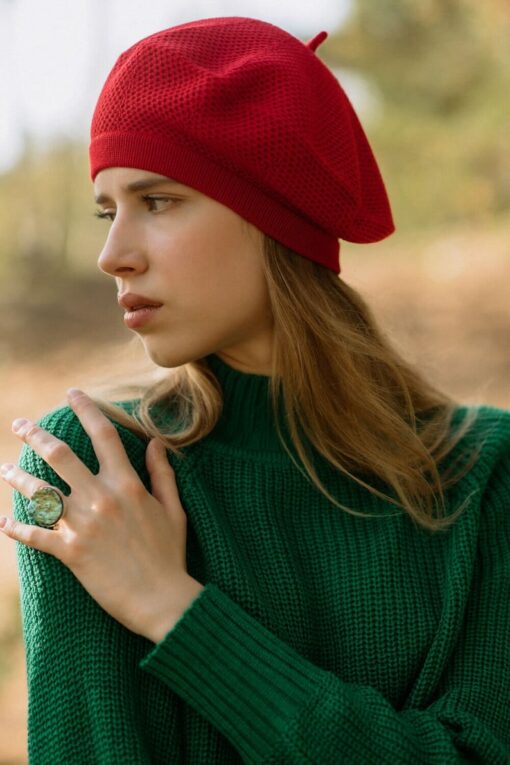French Flair for All Seasons The Timeless Merino Wool Beret