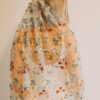 Ella Embroidered Veil of Enchanting Blooms, Adorning Your Bridal Vision