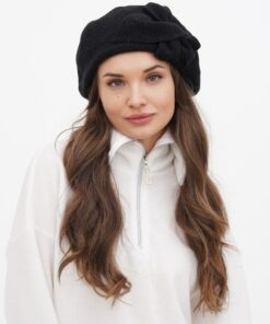 Chic Winter Wool Beret Elevate Your Style with French Elegance