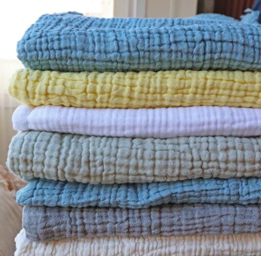 Breezy Summer Bedspread Snuggle in Organic Cotton Comfort for a Restful Night's Sleep