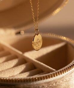 Cherished Memories Personalized Child Portrait Necklace for Mothers
