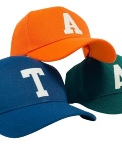 Personalized Toddler/Youth Baseball Cap Vintage Wool Initial Lettering
