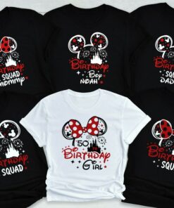 Celebrate the Magic Disney Birthday Shirts for the Whole Family