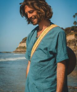 Elevate Your Style Men's Woven Tee - Unparalleled Comfort in Weightless Cotton