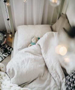 Snuggle-Worthy Kids Duvet Cover Hypoallergenic Linen Bedding for Sweet Dreams