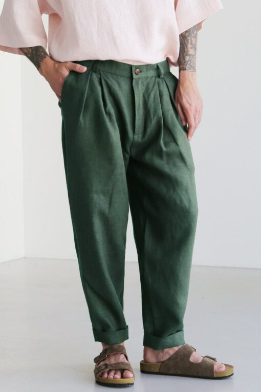Breezy Linen Joggers Elevate Your Style with Comfort and Style