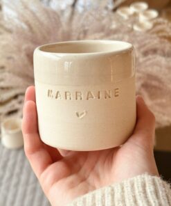 Enchanting Ceramic "GODMOTHER" Mug A Magical Gift for Your Fairy Godmother