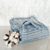 Organic Cotton Aztec Patterned Throw Blanket Cozy Comfort for Every Home
