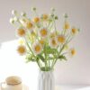 Handmade Crochet Daisy Flower A Personalized Gift for Teachers, Home Decor, and Desk Embellishment