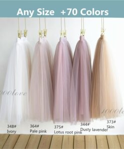 Enchanting Tulle Skirt Elevate Your Style with Custom Length and Size