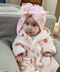 Personalized Baby Robe The Perfect Custom Gift for Newborns