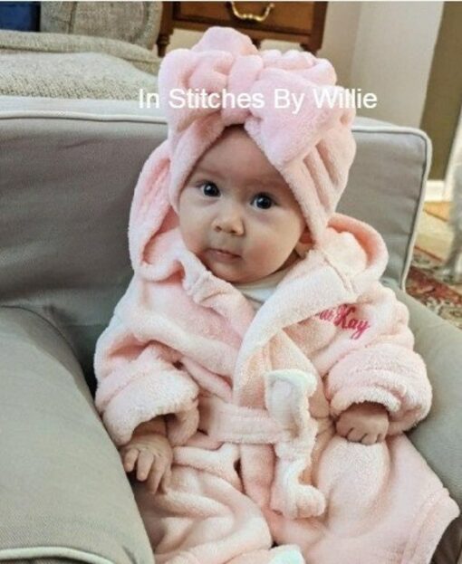 Personalized Baby Robe The Perfect Custom Gift for Newborns