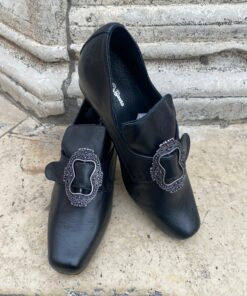 Timeless Treasures Step into the 18th Century with Authentic Leather Reproduction Shoes