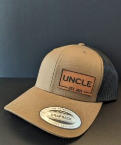 Personalized Uncle Hat Celebrate Your Special Bond with a Custom Snapback Cap