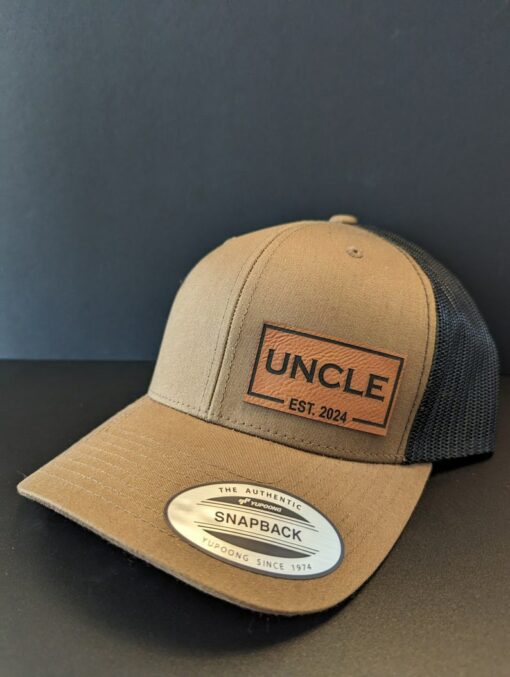Personalized Uncle Hat Celebrate Your Special Bond with a Custom Snapback Cap
