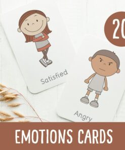 Emotions Flashcards Empowering Kids to Express and Understand Feelings