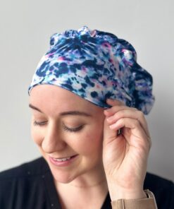 Hello Headband Scrub Hat Moody Tie Dye - The Ultimate Comfort for Healthcare Heroes