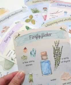 Enchanting Fairy Potion Mud Kitchen Recipe Cards Unleash Magical Outdoor Play