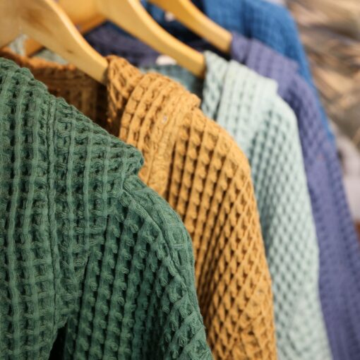 Luxurious Waffle Cotton Robe The Perfect Gift for Comfort and Style