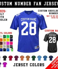 Personalized Sports Jersey Customize Your Team Spirit with Name, Number, and Design
