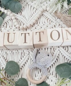 Personalized Wooden Name Blocks Capture Precious Moments and Create Lasting Memories