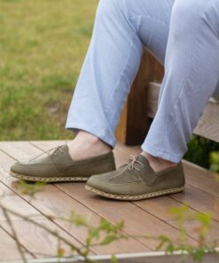 Handmade Earthing Leather Shoes for Men Connect with Nature, Ground Yourself