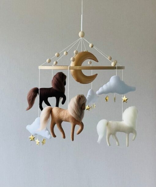 Celestial Dreams Neutral Nursery Mobile for Sweet Slumbers