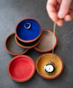Exquisite Leather Ring Dish A Timeless Treasure for Cherished Moments